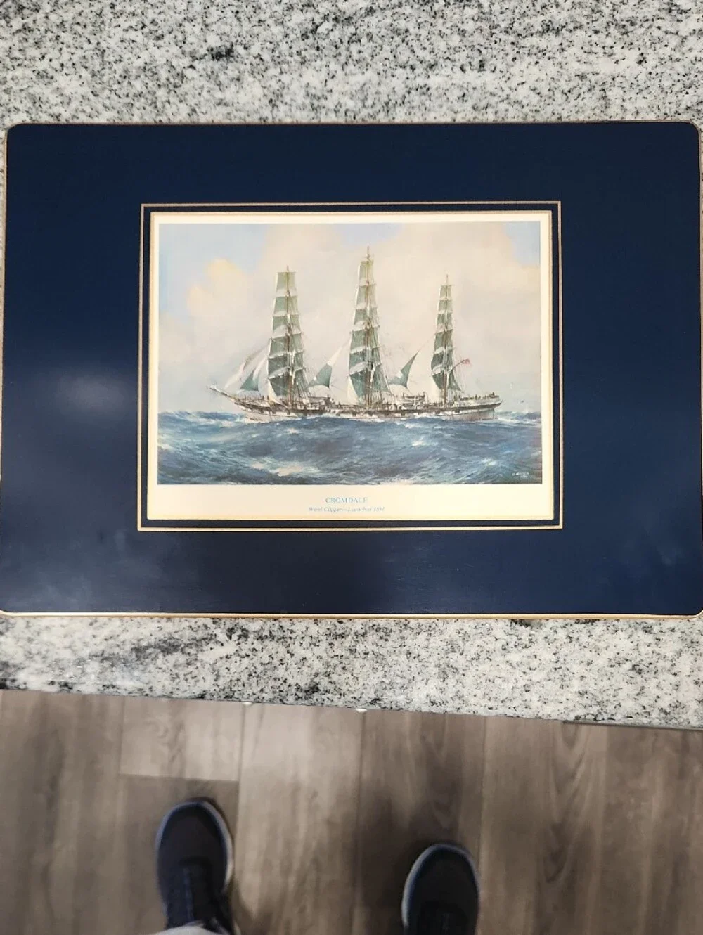 Lady Clare Nautical 12 Placemats And 6 Coaster Set